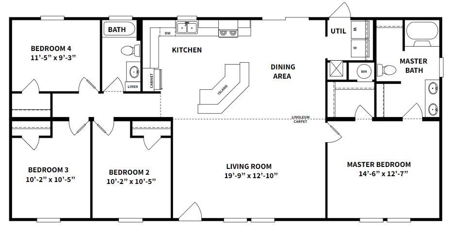 Grandma Jean's House floor plan